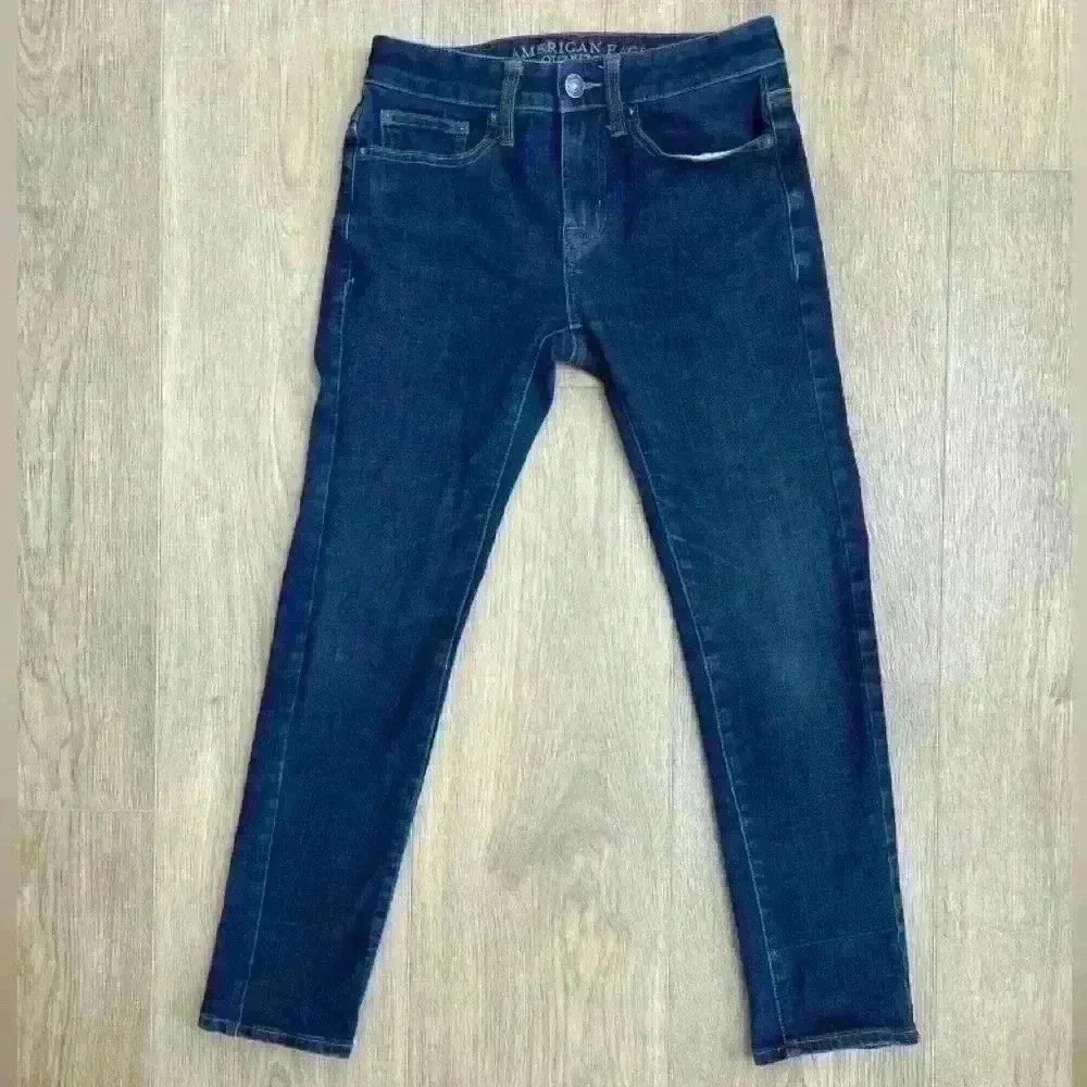 American Eagle Men’s Dark Wash Skinny Jeans 360 Extreme Flex - Size 28x30